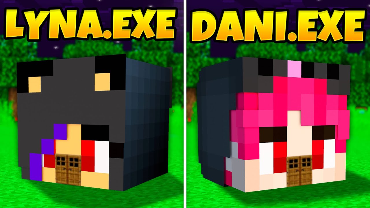 CASA DE LYNA.EXE VS DANI.EXE EN MINECRAFT | Batalla de construcción