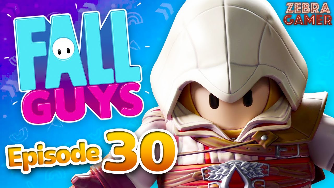 Эцио Assassin's Creed! - Геймплей Fall Guys, часть 30 - Костюм 1-го сезона!