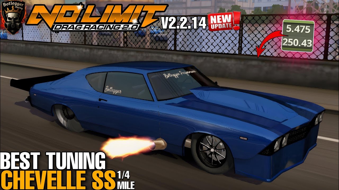 Fastest Chevelle ss Tuning 5.4 second in 1/4 mile no limit drag racing 2 V2.2.14