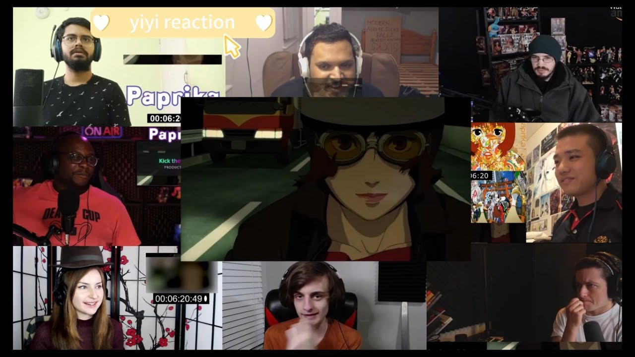 Paprika (2006) reaction mashup