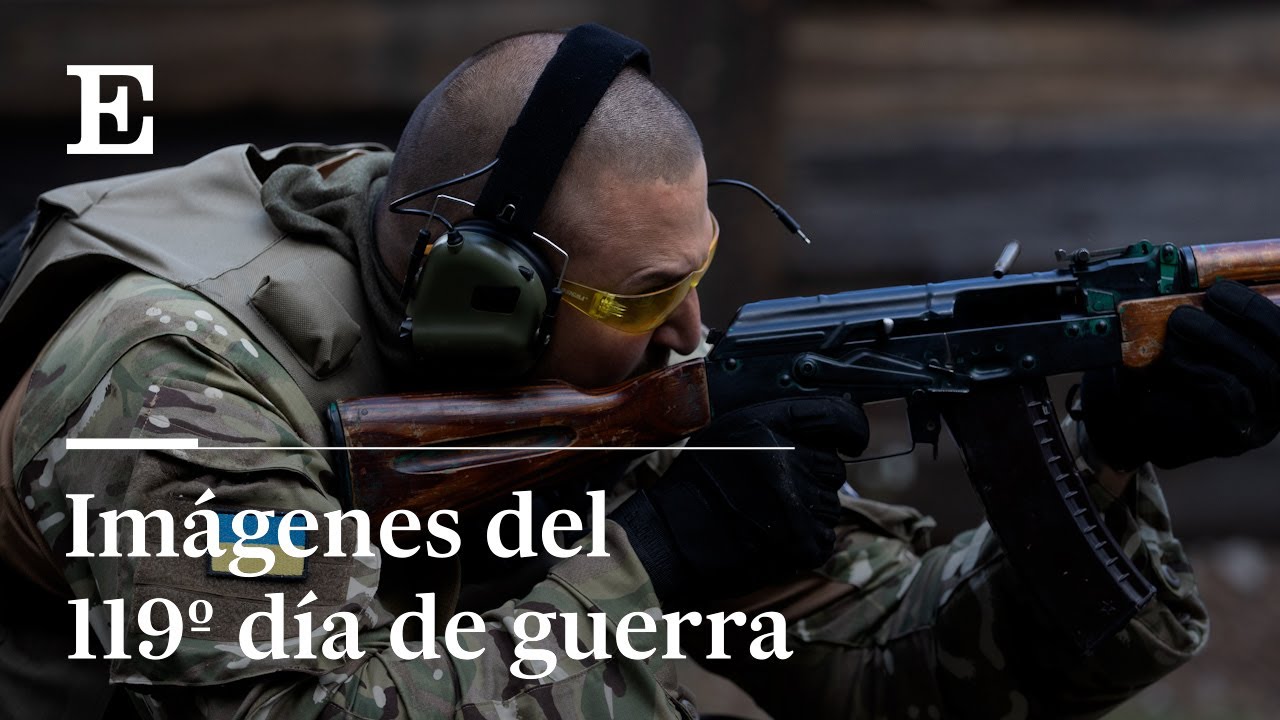 Militares ucranios prueban un lanzacohetes creado por ellos | EL PAÍS