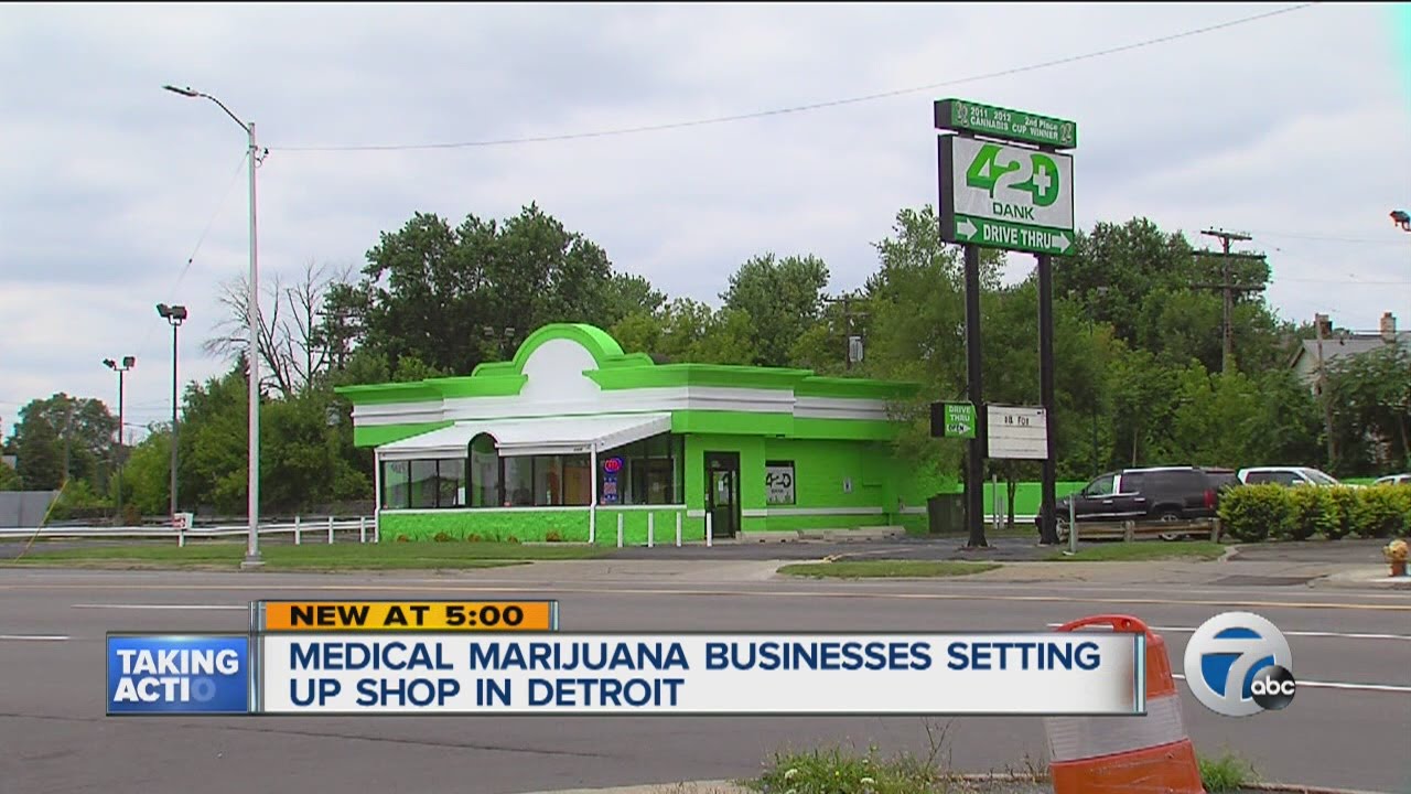 Medical marijuana dispensaries opening up in Detroit