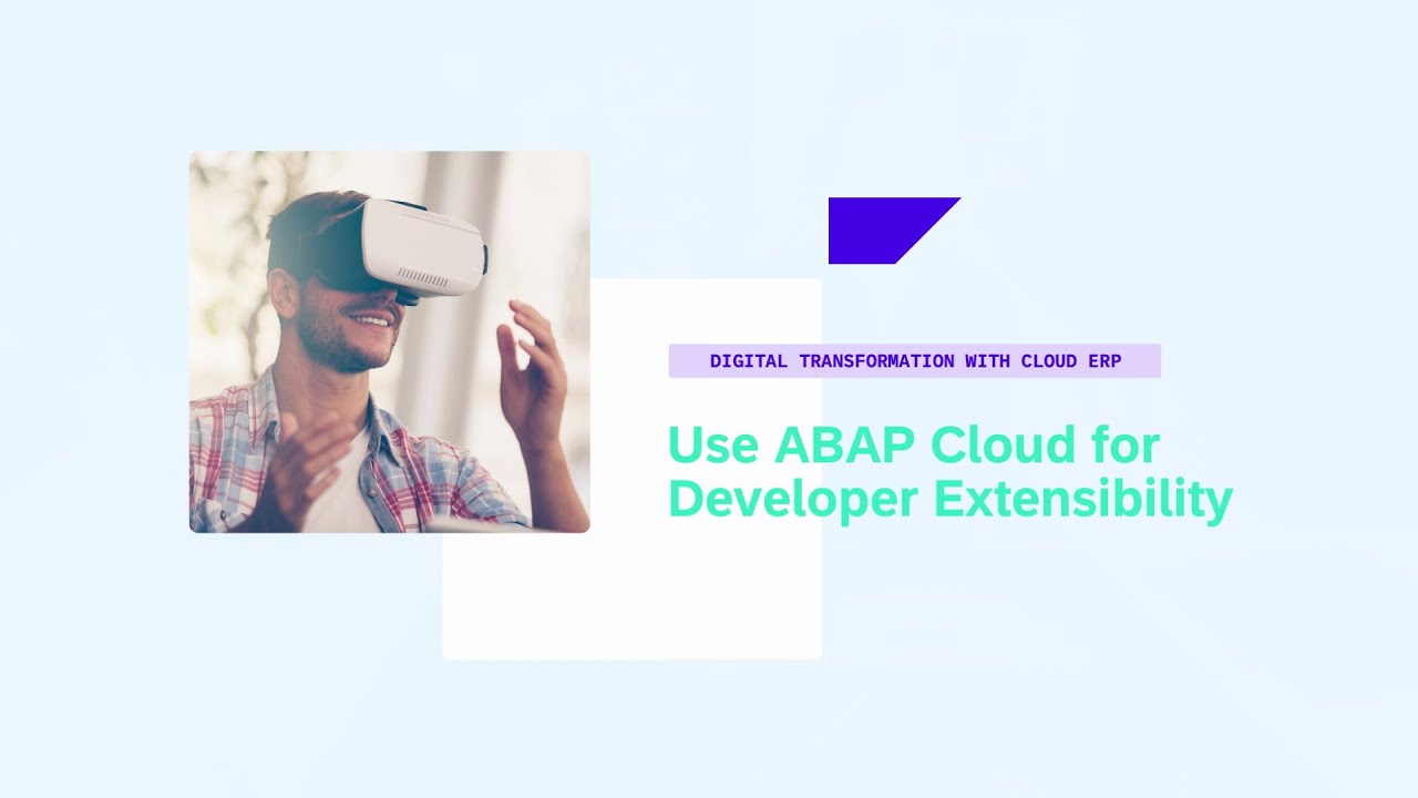 Use ABAP Cloud for Developer Extensibility - DT182v