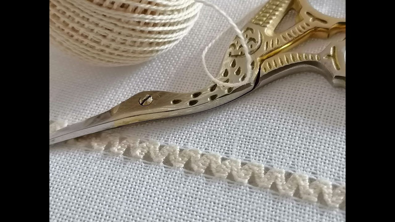 Покутська мережка, закріпка нитки в мережці без качалочки./ hand embroidery