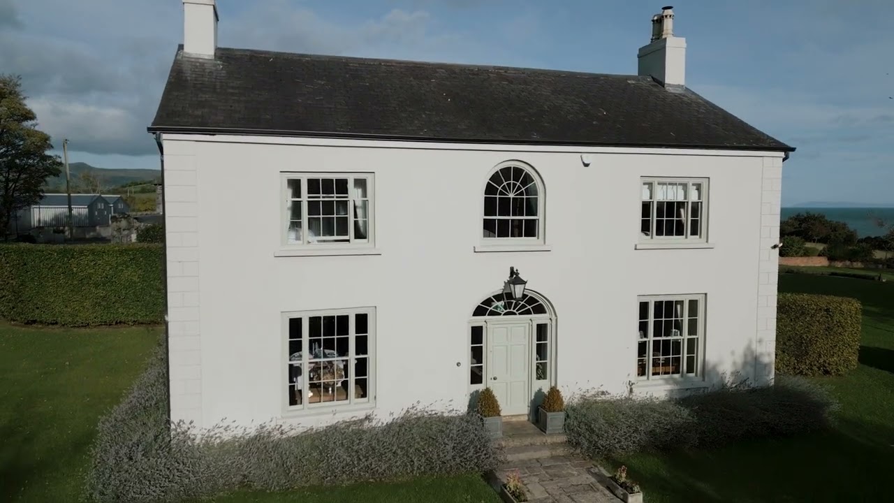 Hillmount House wedding venue drone footage |  emma forsythe photo and film 1080p