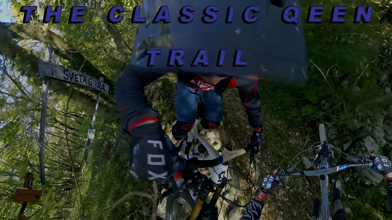 Classic Queen trail on Sveta Gora in Nova Gorica. (vlog št. 62)