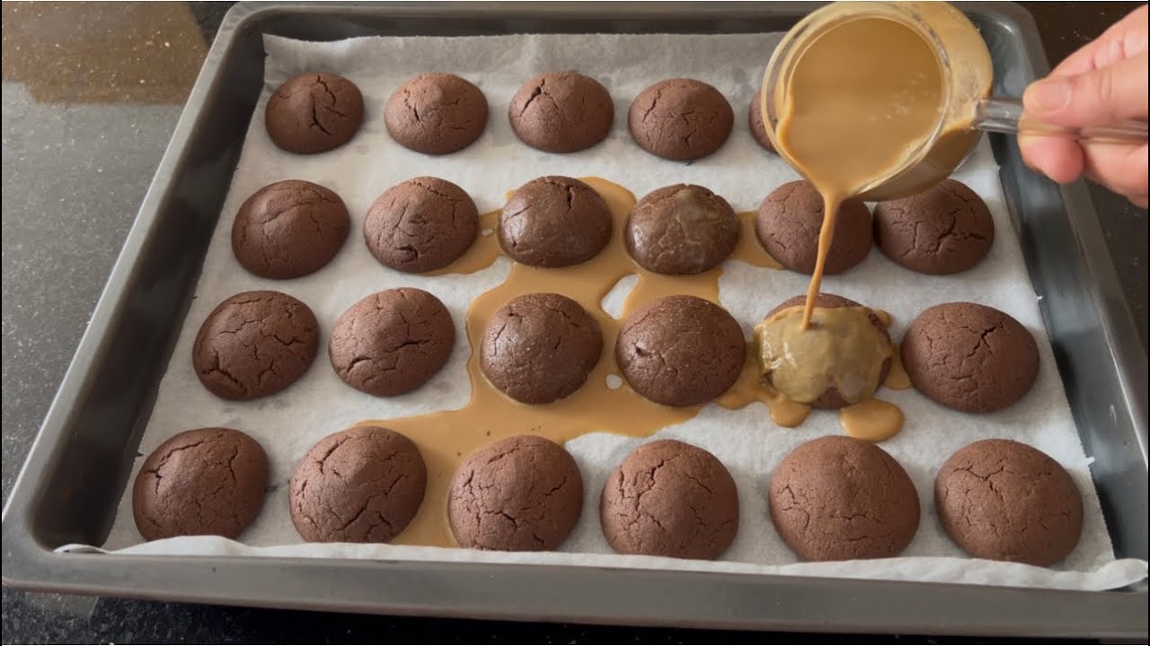 Dillere Destan Şerbetli Kahveli Kurabiyemm🍪Çok Az Bir Malzeme ile Çay Saatlerinizi Şenlendirin🎈🎈💯