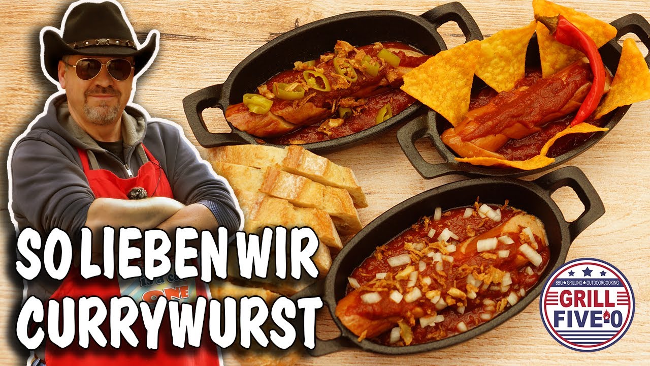 Currywurst Soße selber machen | So lieben wir Currywurst! | Rezept zum Nachkochen | Grill Five-0 🤠