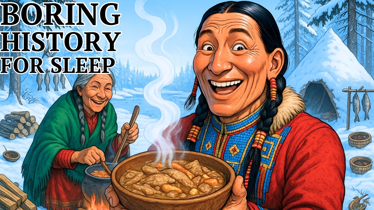 How Native Americans Really Eat to Survive BRUTAL Winters | 3 Hours of Relaxing History