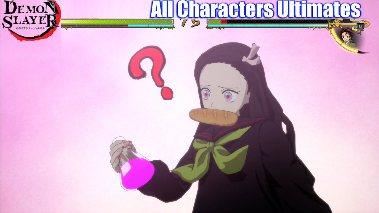 Demon Slayer The Hinokami Chronicles - All Characters Ultimates