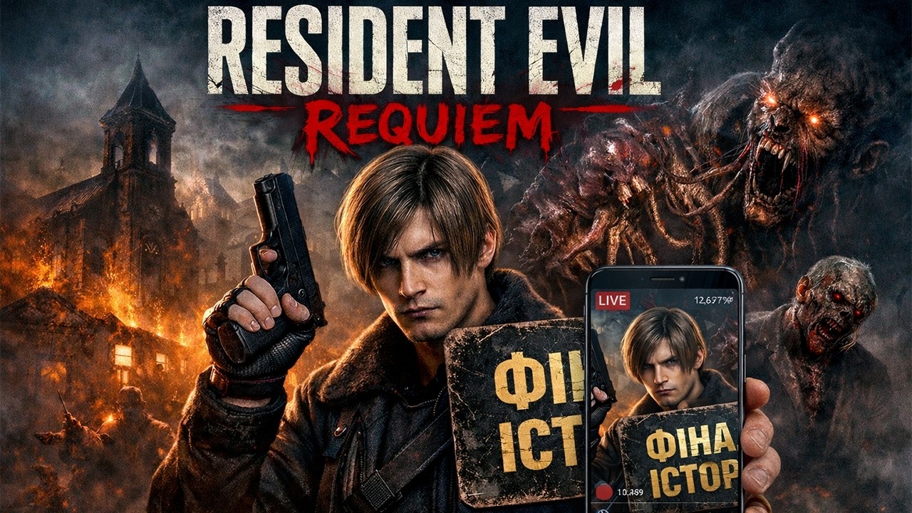 Фінал історії🫵 Resident Evil Requiem😊🤙👍👍
