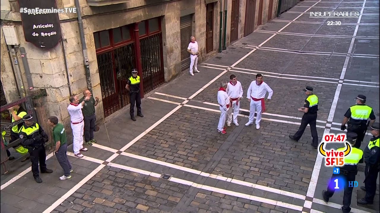 Especial 7 encierro san fermin // 13 julio de 2015 - LA 1 HD