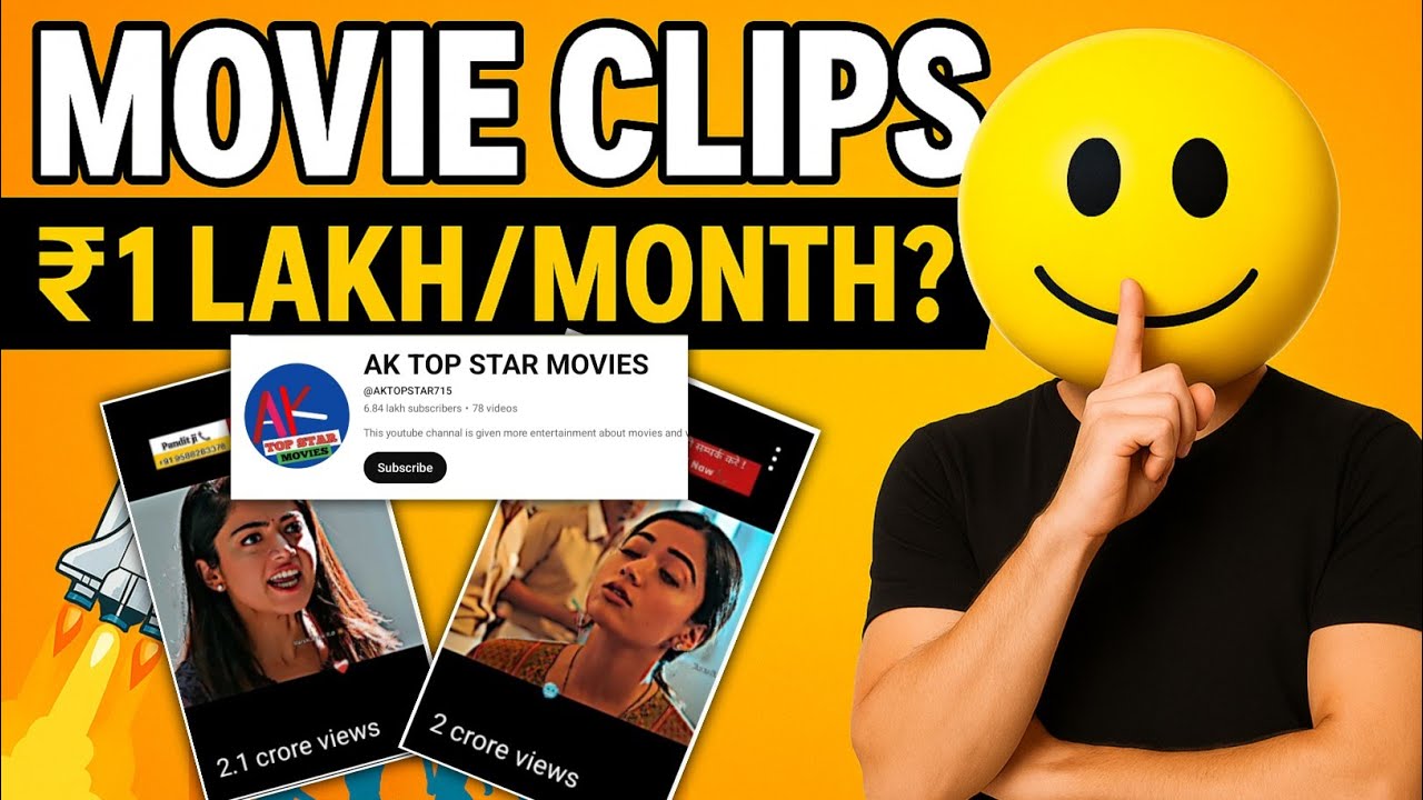 🎥 YOUTUBE PE VIRAL HONE WALI MOVIE CLIP EDITS KAISE BANAYE? 🤩 BEGINNERS KE LIYE ASAAN TARIKA.!!