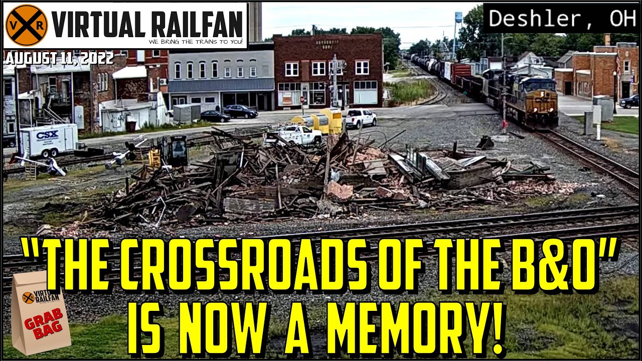 “THE CROSSROADS OF B&O” IS NOW A MEMORY! FULL MOON & AN ENGINE FIRE, ZIPPER, RACES & MORE 8/11/22