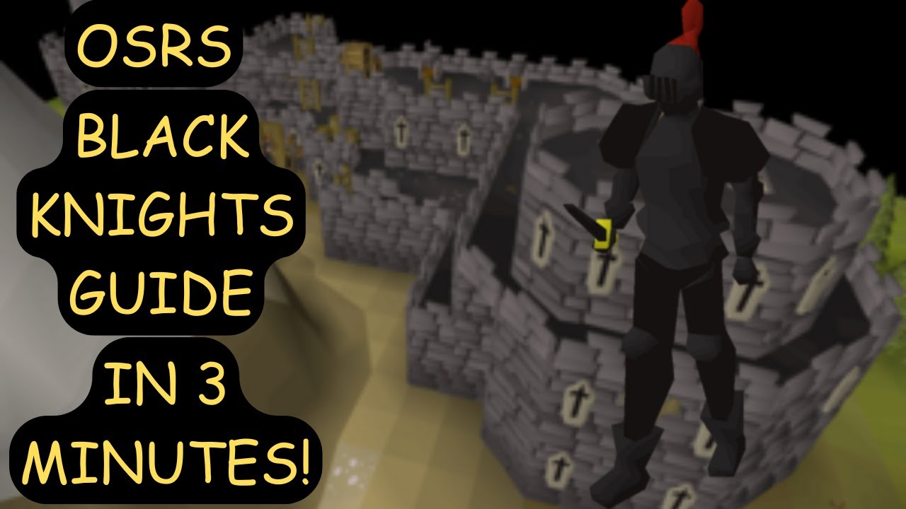 В OSRS 2026 самые быстрые убийства Черным Рыцарем в рамках элитного дневника Фаладора (1300)