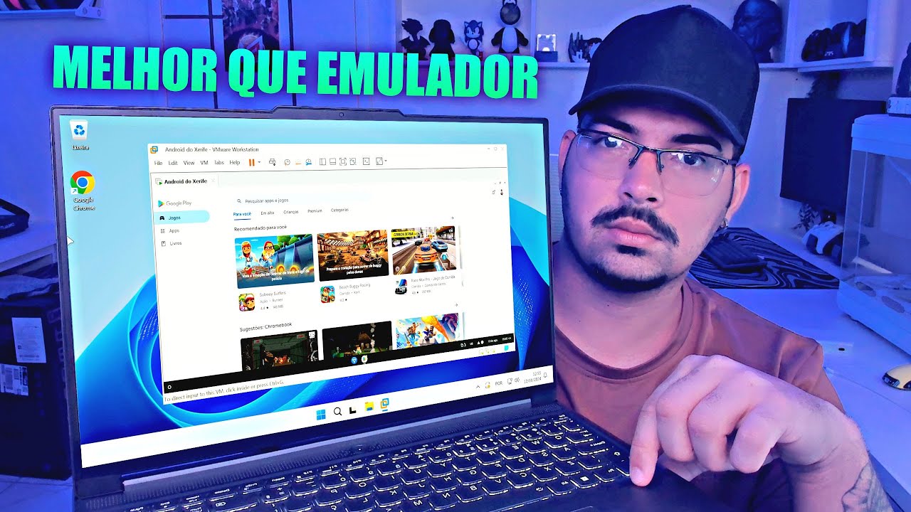 BEM MELHOR QUE EMULADOR - Como instalar o Android no Windows e Certificar Pro seu PC!