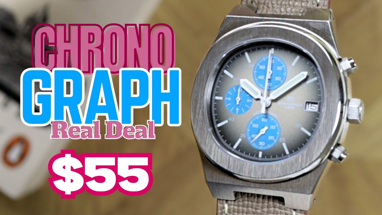 New 2024 Must-Have: Mysterious Code Vintage Chronograph!