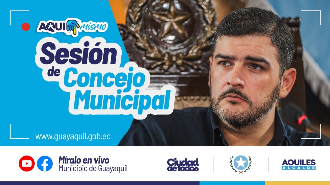 #EN VIVO 🔴 SESIÓN DEL CONCEJO MUNICIPAL DE GUAYAQUIL # 147 -18 DICIEMBRE 2025 #GUAYAQUIL