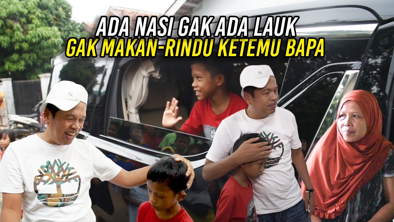 DI RUMAH HANYA ADA NASI TANPA LAUK | ABAY TIDAK MAKAN SAMPAI JAM 2 SIANG-RINDU KETEMU BAPAK