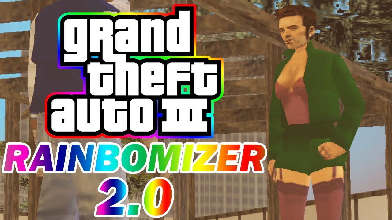 Grand Theft Auto III Rainbomizer 2.0 Speedrun - Randomizing Missions, Cutscenes, Weapons, and More!