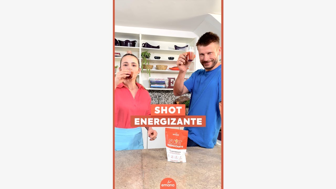 SHOT ENERGIZANTE por RODRIGO HILBERT e DANI FARIA LIMA | EMANA RECEITAS