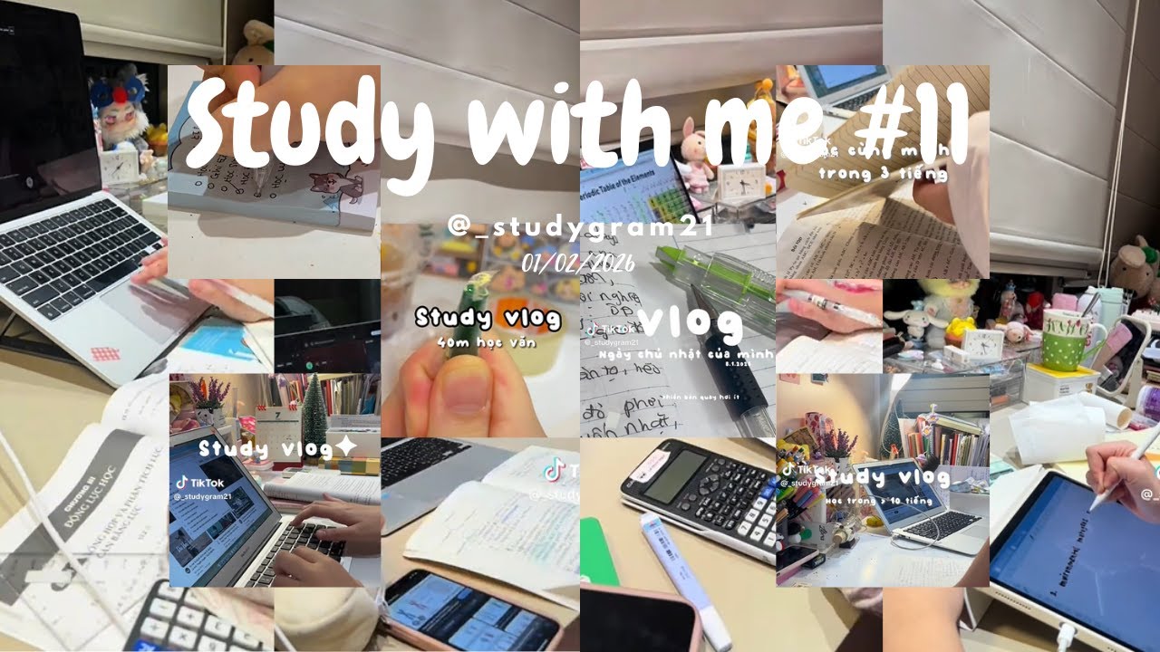 Study With Me #11 Studygram21 | tb317