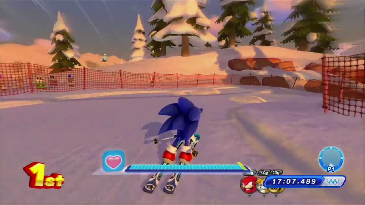 Mario & Sonic at the Sochi 2014 Olympic Winter Games: Biathlon [1080 HD]