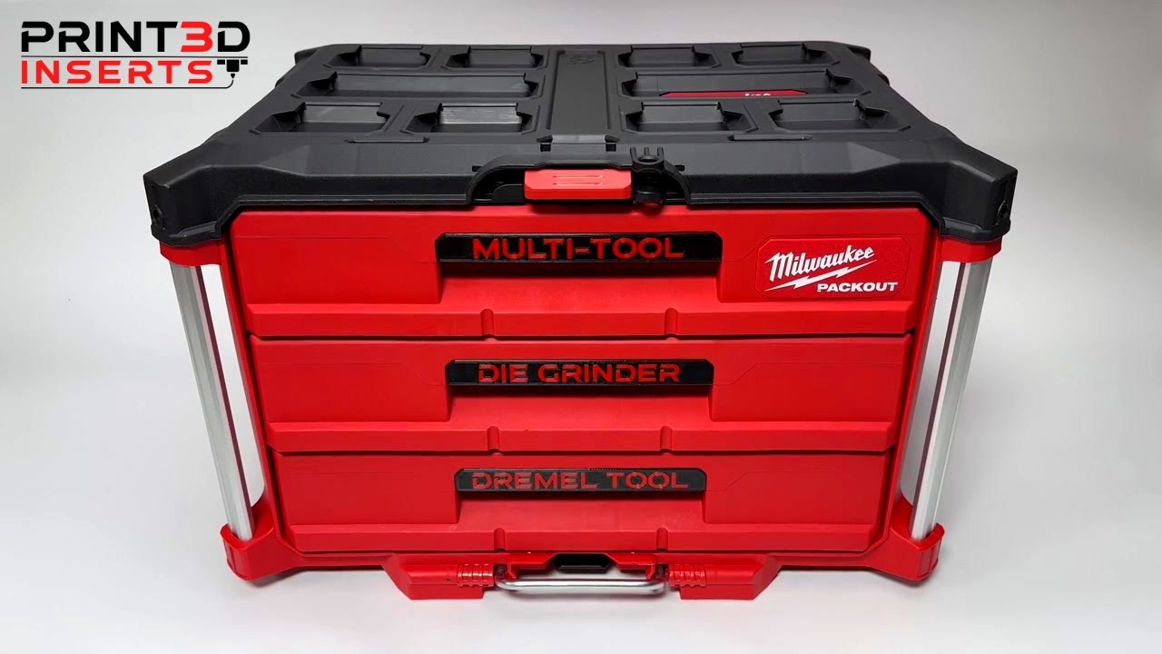Milwaukee PACKOUT Custom Drawer Handles Installation Tutorial