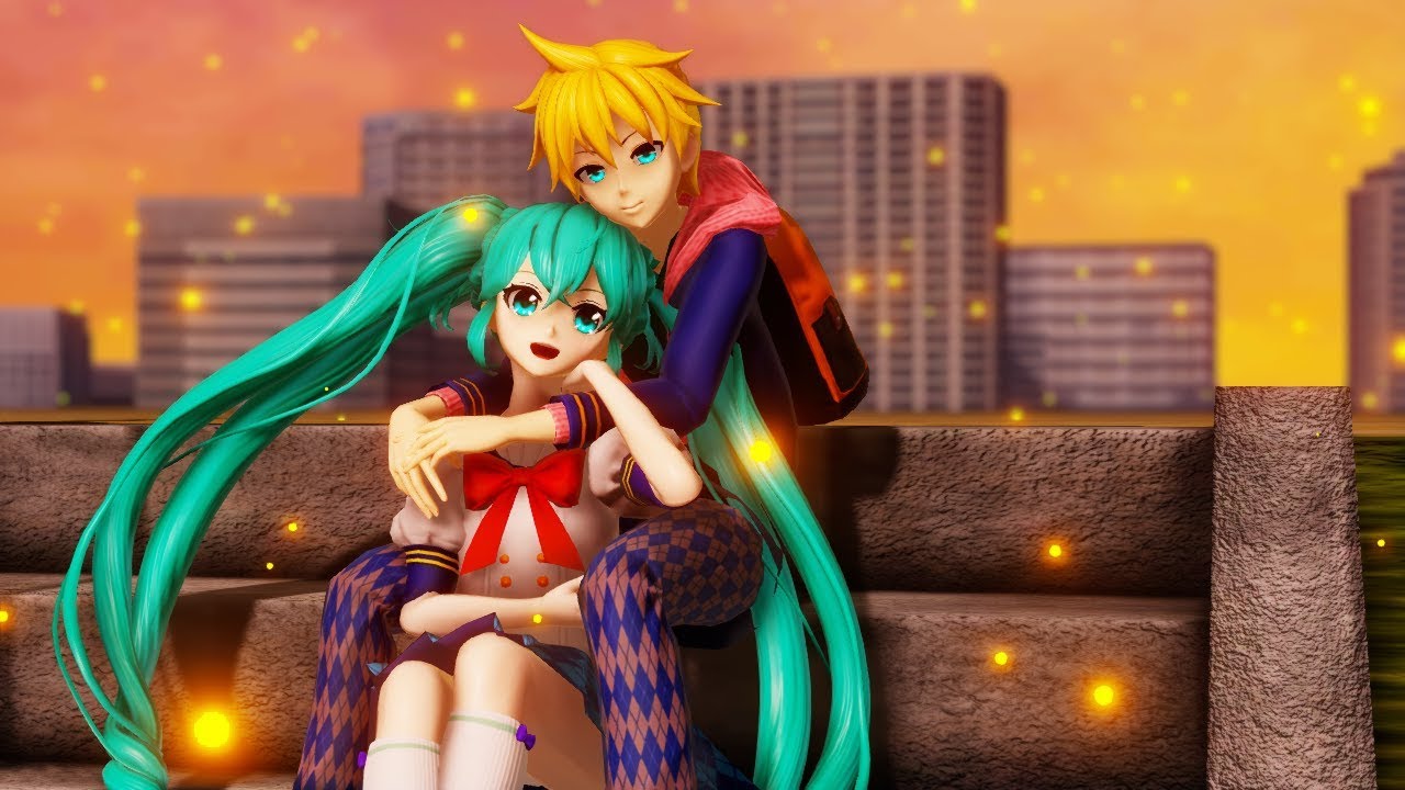 【MMD PV Special】愛言葉Ⅲ Love Words Ⅲ - Hatsune Miku ・Kagamine Len (English / Romaji Sub)