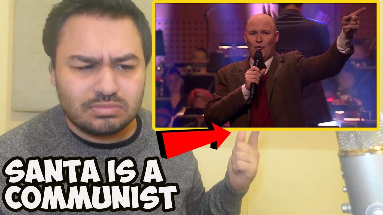 British Reaction To Henrik Dorsin - Santa is a communist (Swedish Comedy)