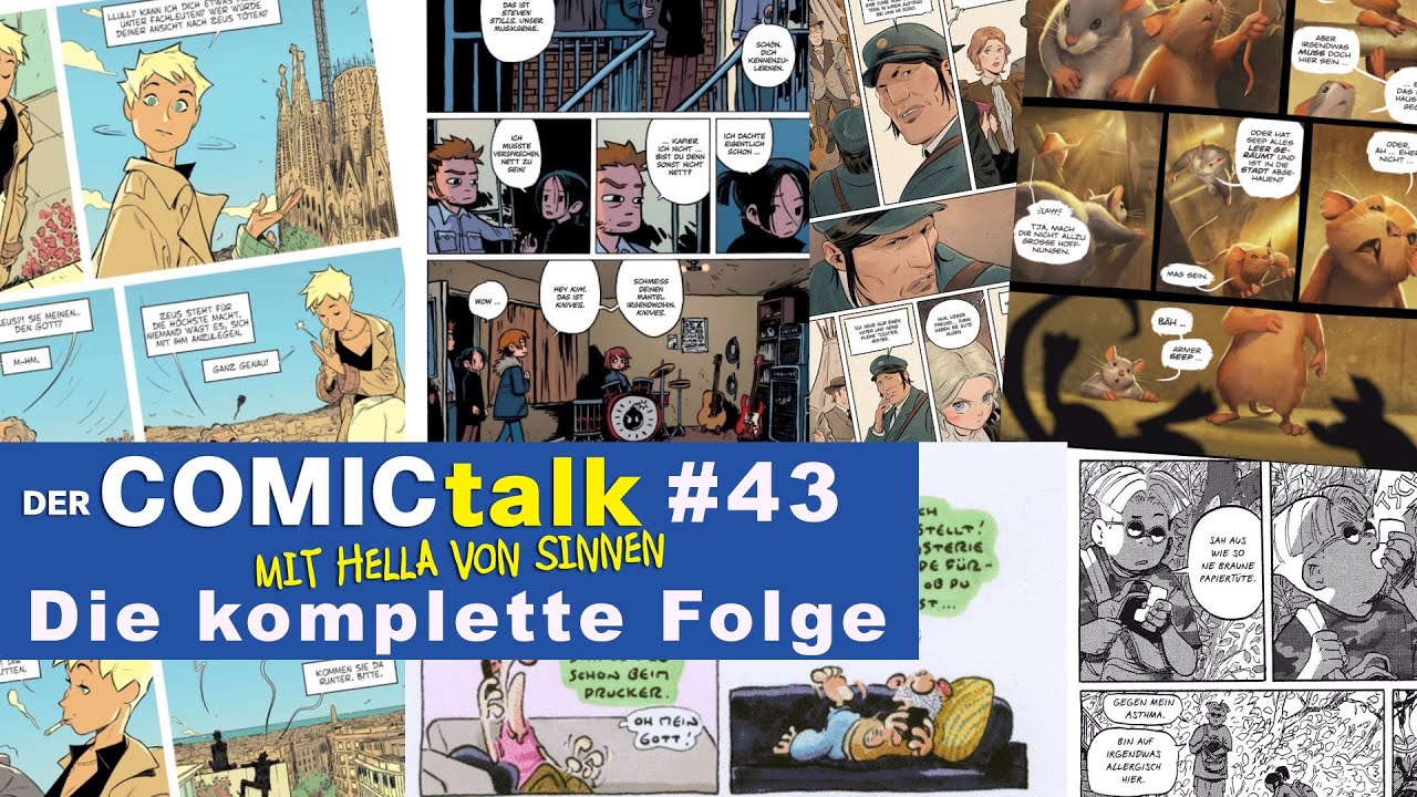 DER COMICtalk #43 Die komplette Folge