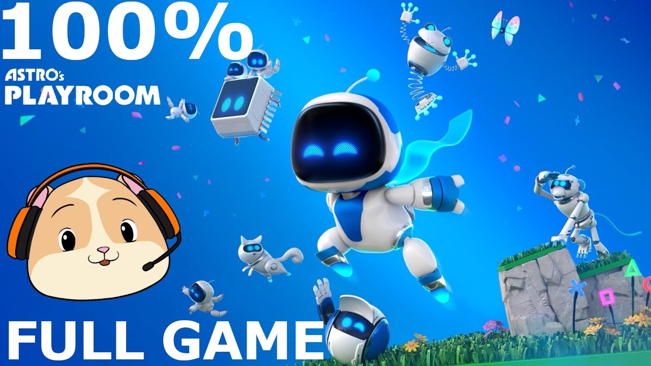 ASTRO'S PLAYROOM The FULL GAME! 100% COMPLETE