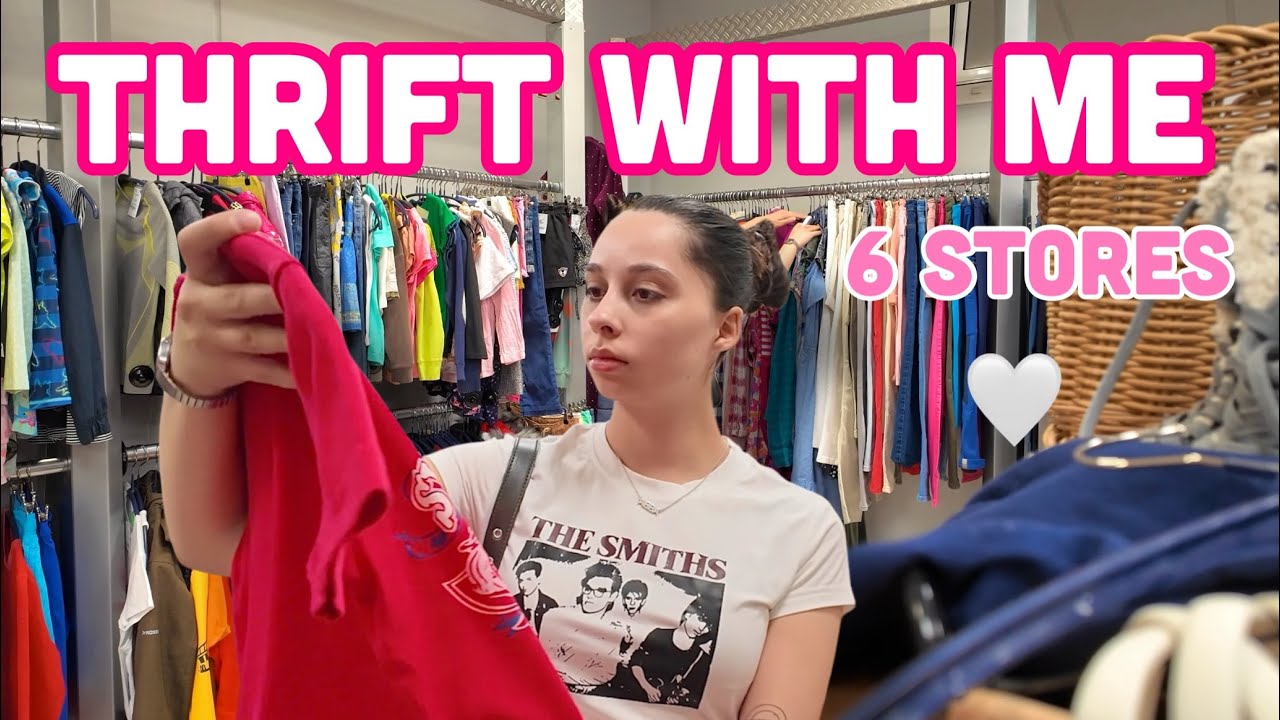 THRIFT with me in BERLIN CITY + Thrift Haul 🛒  (6 Different Stores!) 🏬