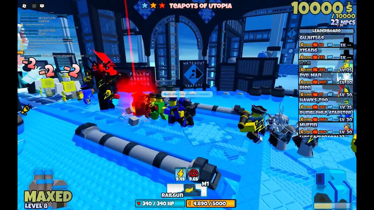 Roblox The Battle Bricks: Frontline Cesus 3 Star Triumph