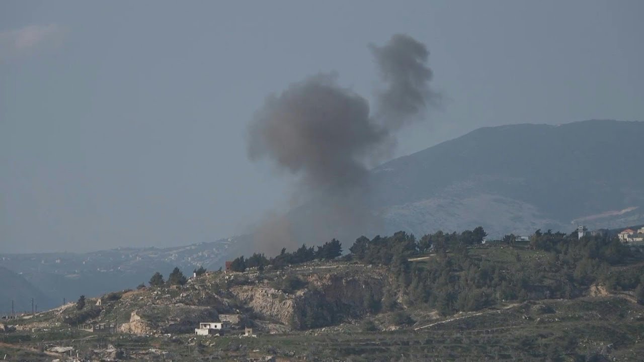 Smoke billows in southern Lebanon seen from Israel border | AFP