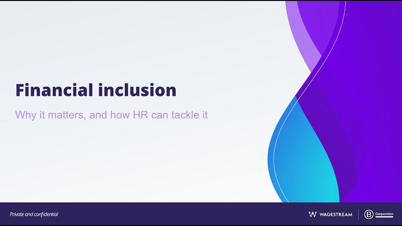 Why does financial inclusion matter?