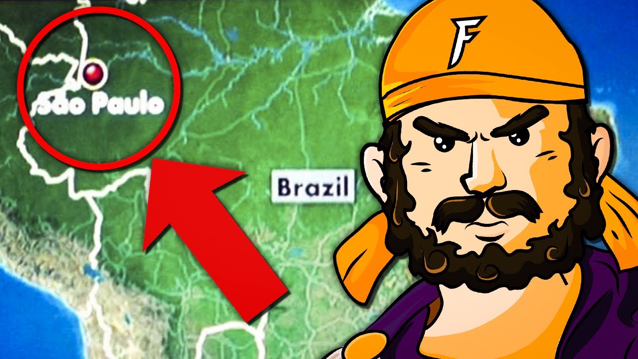 MAPAS que SÓ PODEM TER SIDO FEITOS por AMERICANOS