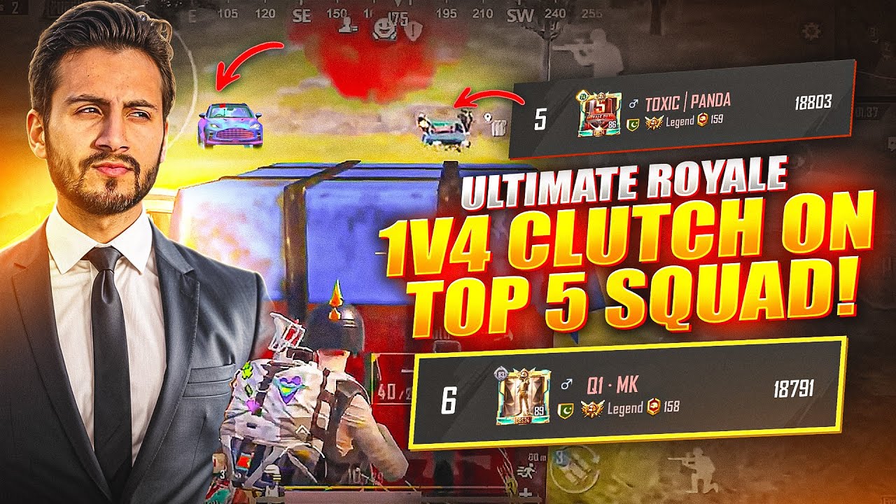The Real Face 😈 Of Ultimate Squads | INSANE clutches !! 1v4 | Ghoost 4X | MK Gaming