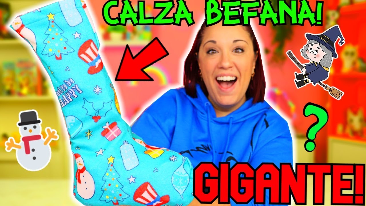 CALZA della BEFANA AMERICANA GIGANTE 2022!