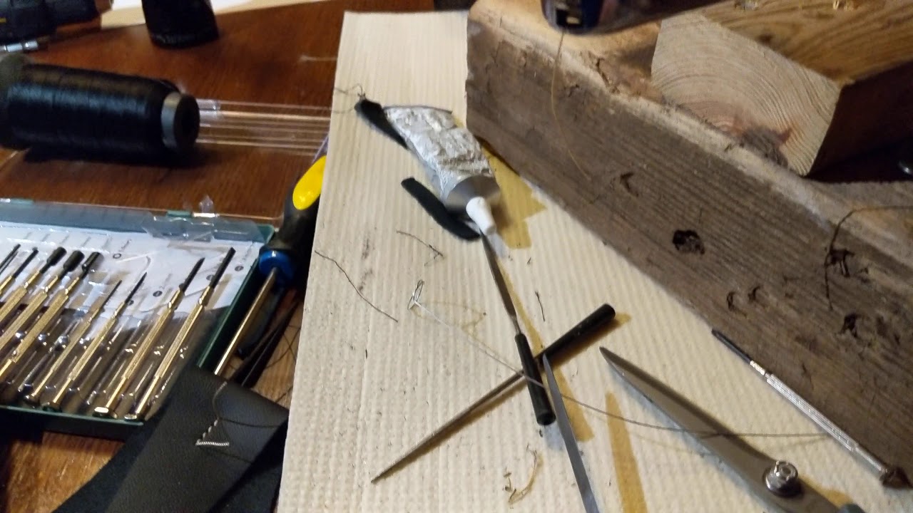 Chinese cobbler sewing machine modification - industrial needle