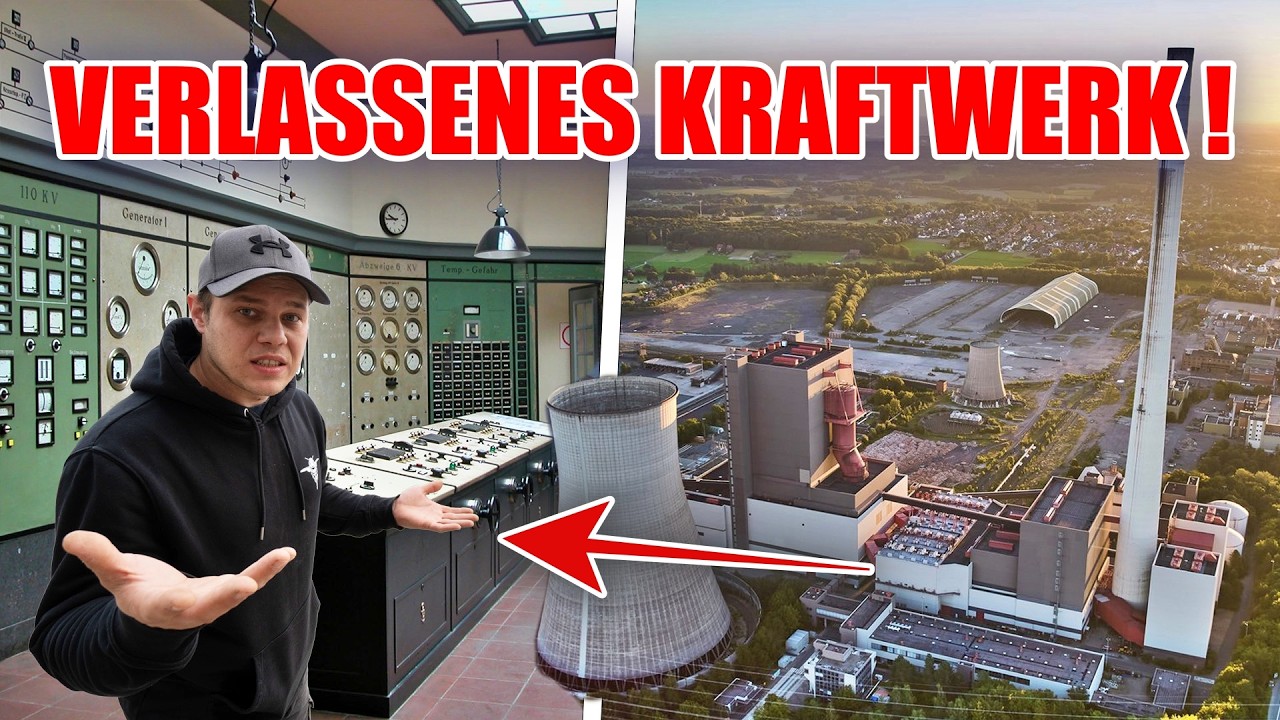 LOSTPLACE : HEFTIG 😱! - Wir SCHLEICHEN IN EIN VERLASSENES KRAFTWERK🔥 ! | #Itsclassic