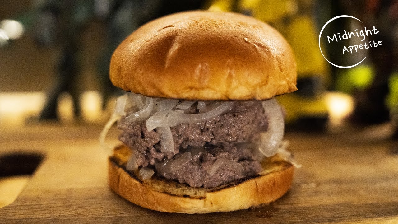 A Late Night Boiled Burger