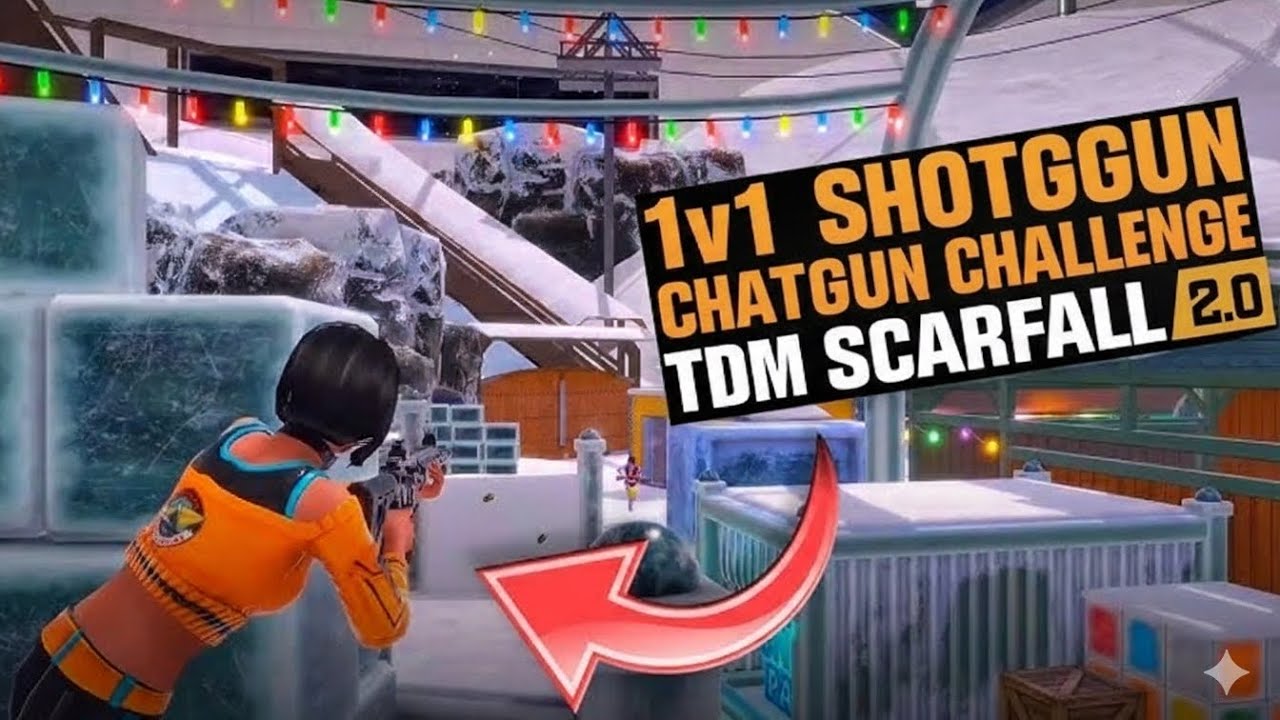 1v1 Shotgun Challenge Scarfall.2.0|| @Fusionislive9015 || #scarfall2 #scarfall2_0 #tdm #battleroyal