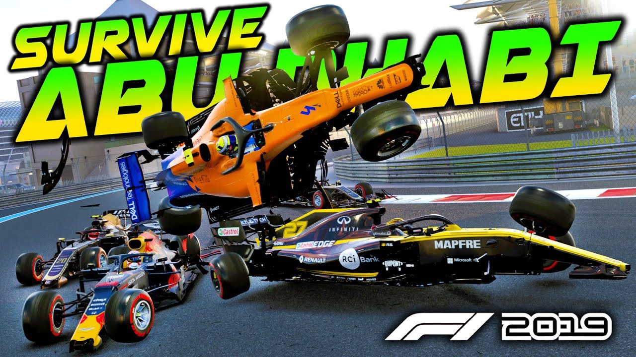 SURVIVE ABU DHABI - F1 2019 Extreme Damage Game Mod