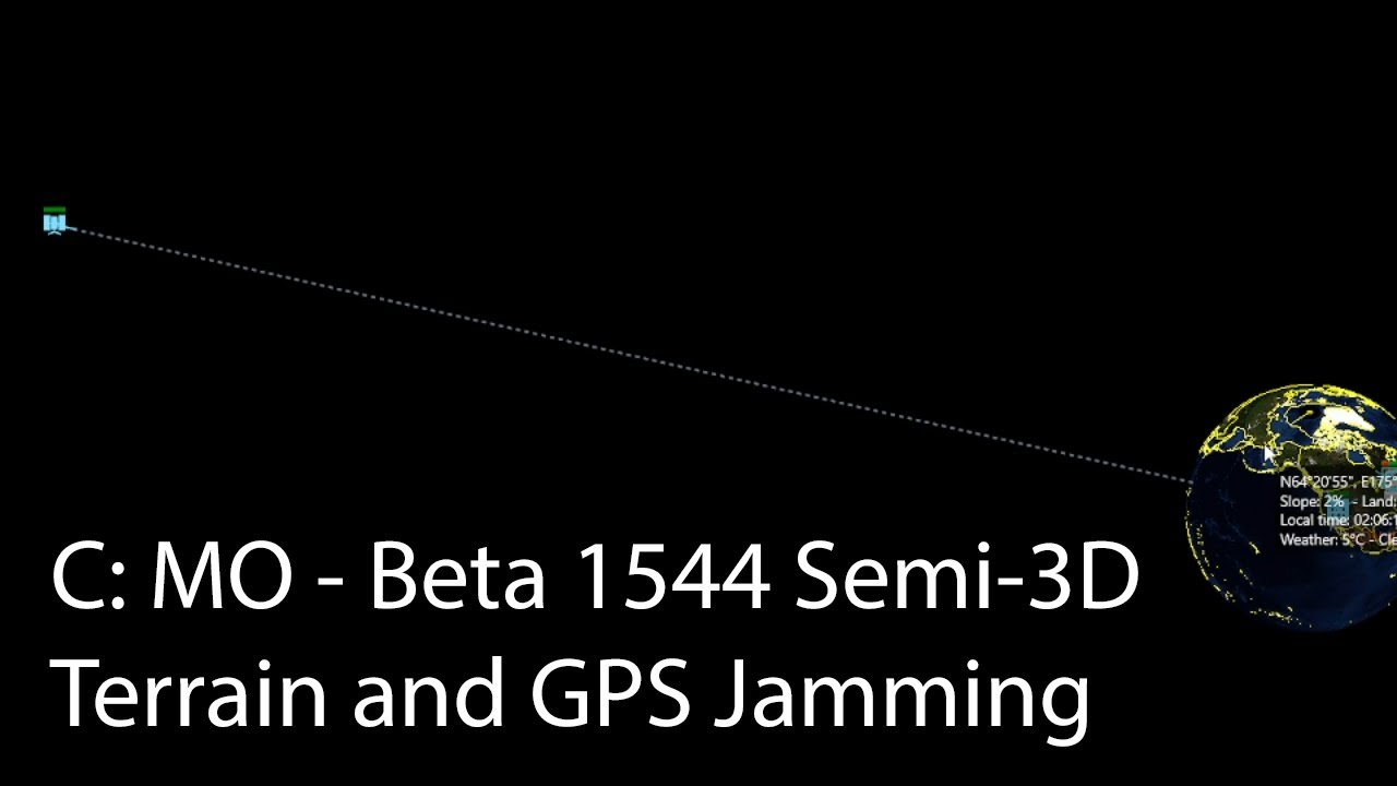 C: MO - Beta 1544 Semi-3D Terrain and GPS Jamming