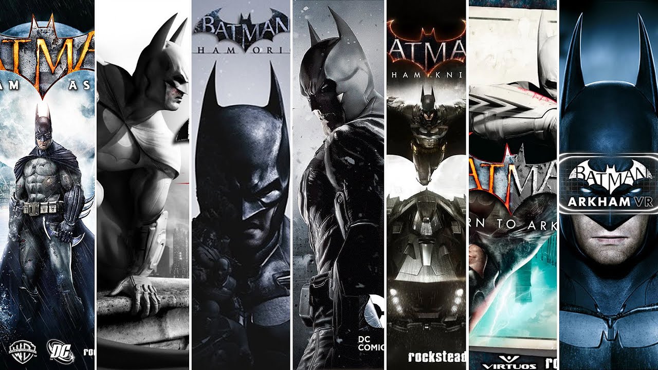Batman Arkham Evolução Dos Jogos 2009 - 2016 [4K]