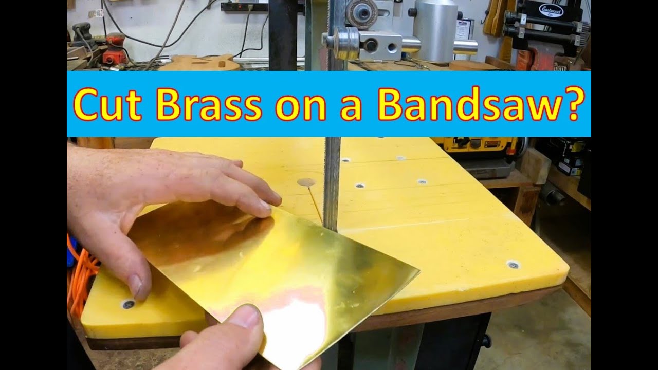 Brass Resonator guitar build | Ep 1 | Modifying a bandsaw to cut brass and a bunch of random news