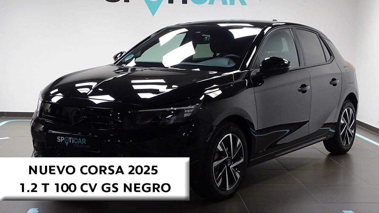 NUEVO OPEL CORSA GS 2025 NEGRO