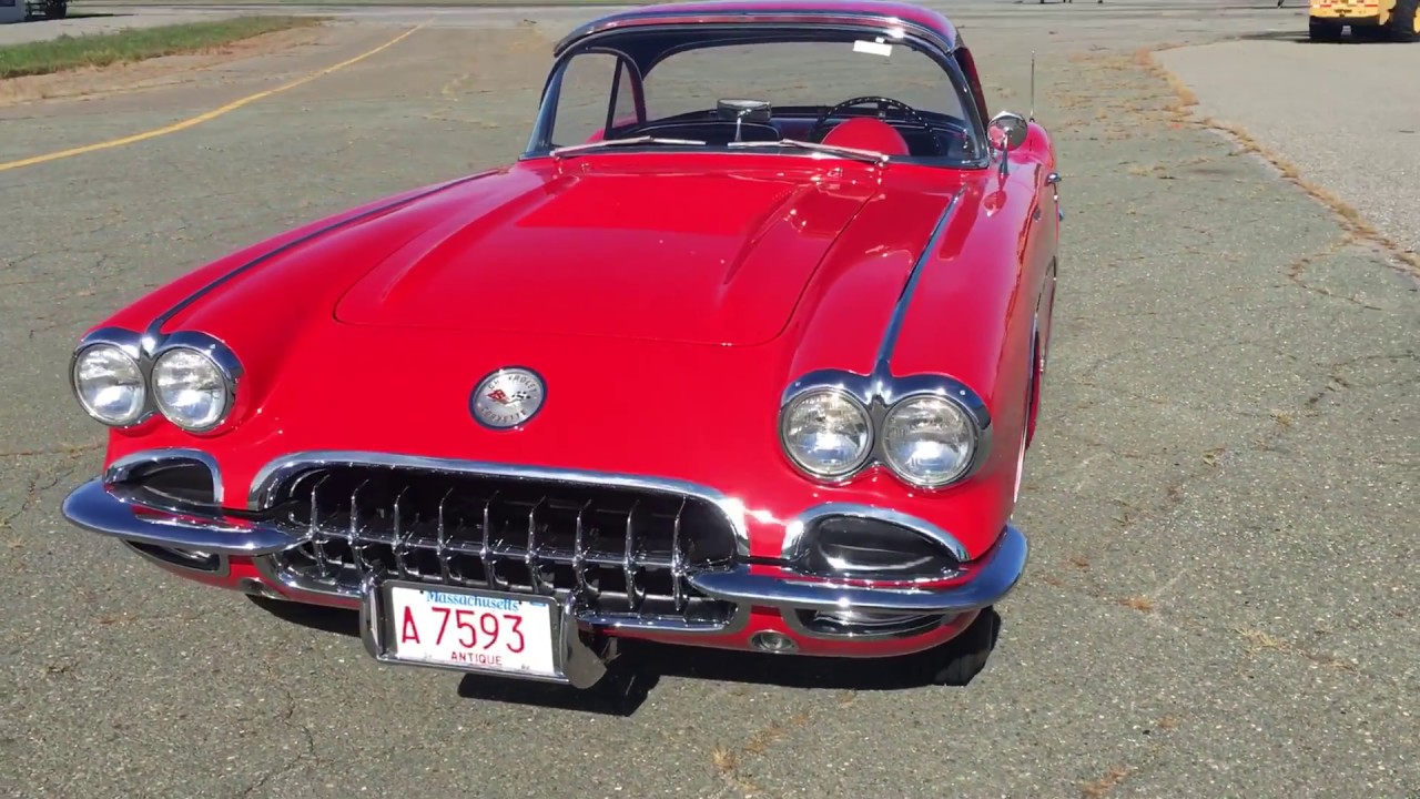 1958 Chevrolet Corvette Fuel Injected walk around