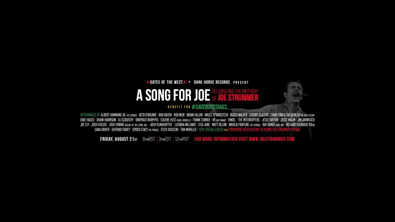 A Song For Joe: Celebrating the life of Joe Strummer